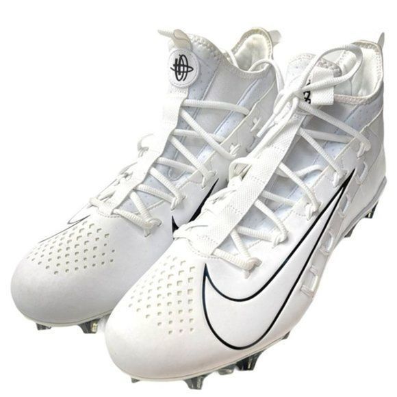New Nike Huarache‎ 6 Elite Men\'s Lacrosse Cleats - White